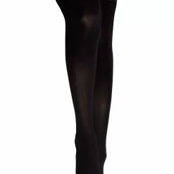 Kixies Opaque Black Luxury Stockings
