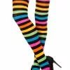 MUSIC LEGS Rainbow Thigh High Sock Stockings