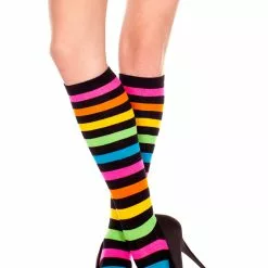 MUSIC LEGS Rainbow Knee High Sock Stockings