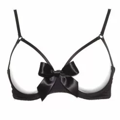 Maison Close Le Petit Secret Cupless Bra With Bow -Stockings Shop 606628 Edit