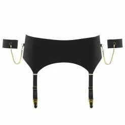 Maison Close Tapage Nocturne Black Garter Belt -Stockings Shop 608110 ghost