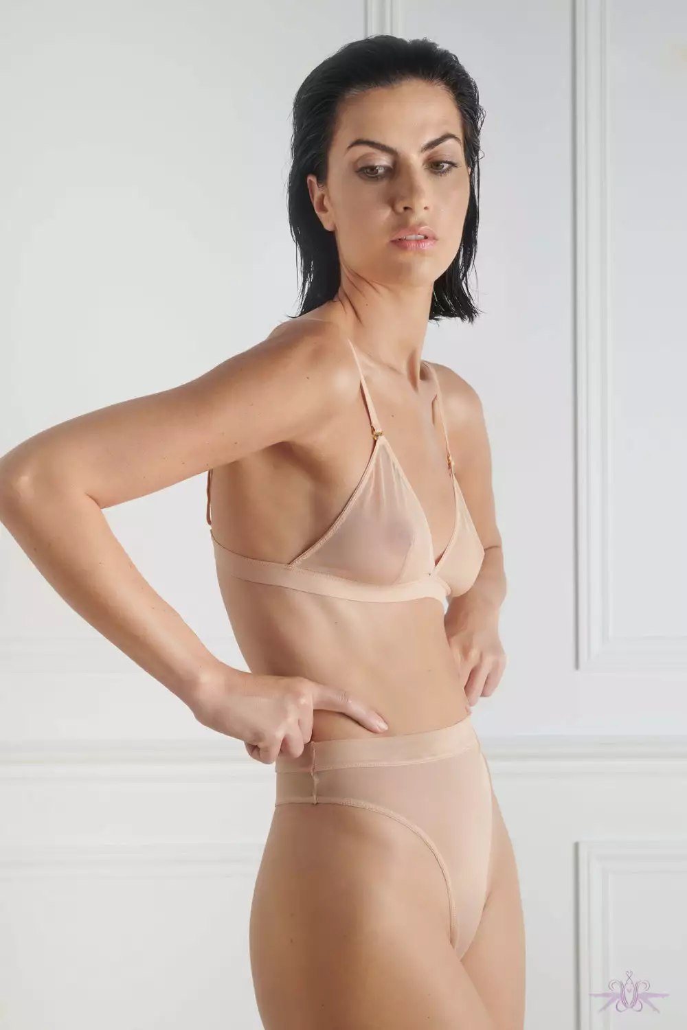 Maison Close Corps A Corps Nude High Thong 3 Maison Close Corps A Corps Nude High Thong - Image 3