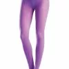 Be Wicked Purple Opaque Nylon Tights