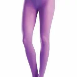 Be Wicked Purple Opaque Nylon Tights