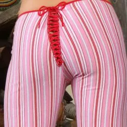 3WISHES Cozy Candy Cane Pajamas -Stockings Shop JEL1089 COZYCANDYCANE PU8 JEL 39394