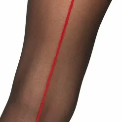 LEG AVENUE Contrast Backseam Pantyhose -Stockings Shop L7956 05 011 72118
