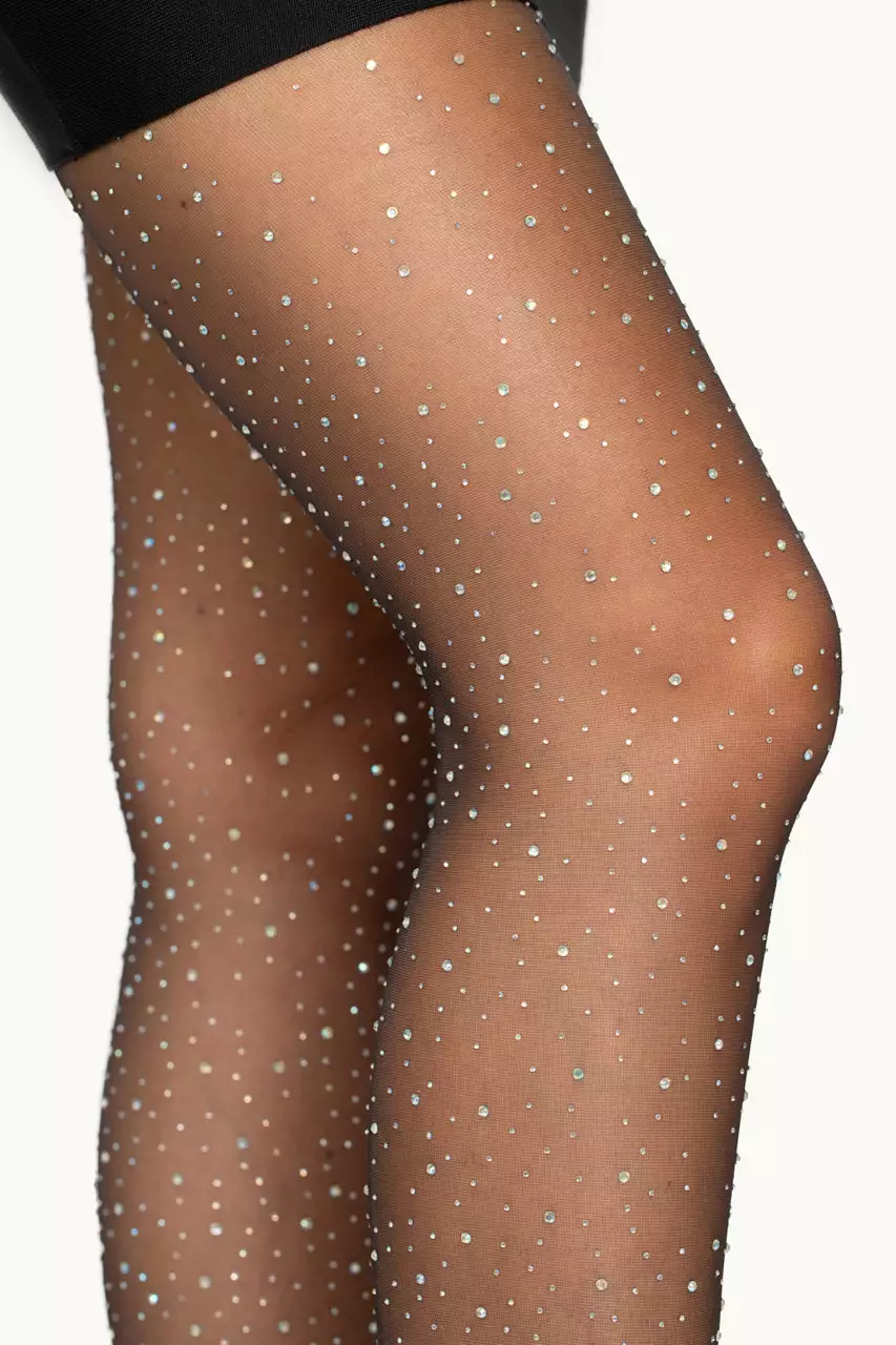 LEG AVENUE Rhinestone Pantyhose 5 LEG AVENUE Rhinestone Pantyhose - Image 5