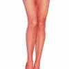 LEG AVENUE Net Back Seam Pantyhose