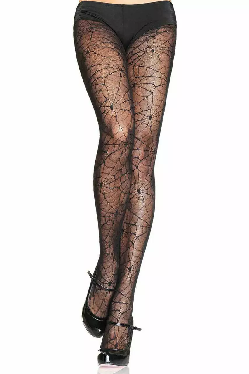 LEG AVENUE Spider Lace Pantyhose 3 LEG AVENUE Spider Lace Pantyhose - Image 3