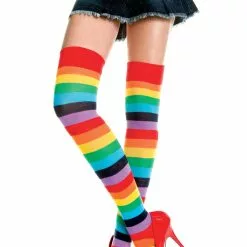 MUSIC LEGS Acrylic Rainbow Thigh Highs 3 MUSIC LEGS Acrylic Rainbow Thigh Highs -Stockings Shop ML4874 TT747 1 54609 5b28d7b0 8822 48b2 bda1 fbcb5e37419c