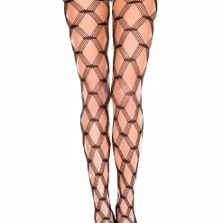 MUSIC LEGS Strappy Net Pantyhose