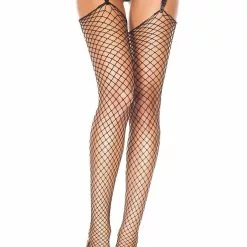 MUSIC LEGS Mini Net Garter Stockings
