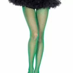 MUSIC LEGS Seamless Fishnets 34 MUSIC LEGS Seamless Fishnets -Stockings Shop ML9001 Kellygreen 60198