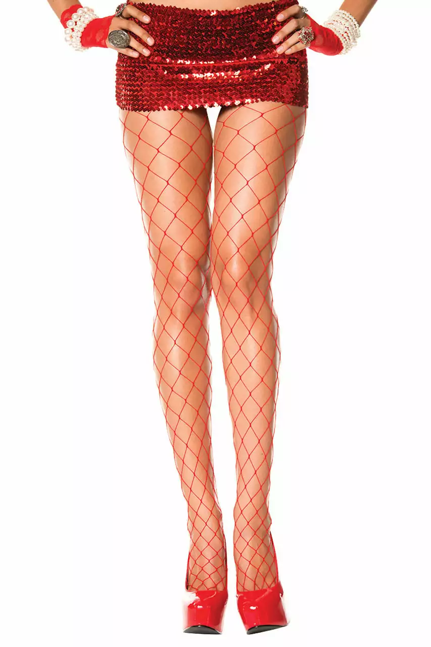 MUSIC LEGS Diamond Net Fishnet Pantyhose 13 MUSIC LEGS Diamond Net Fishnet Pantyhose - Image 13