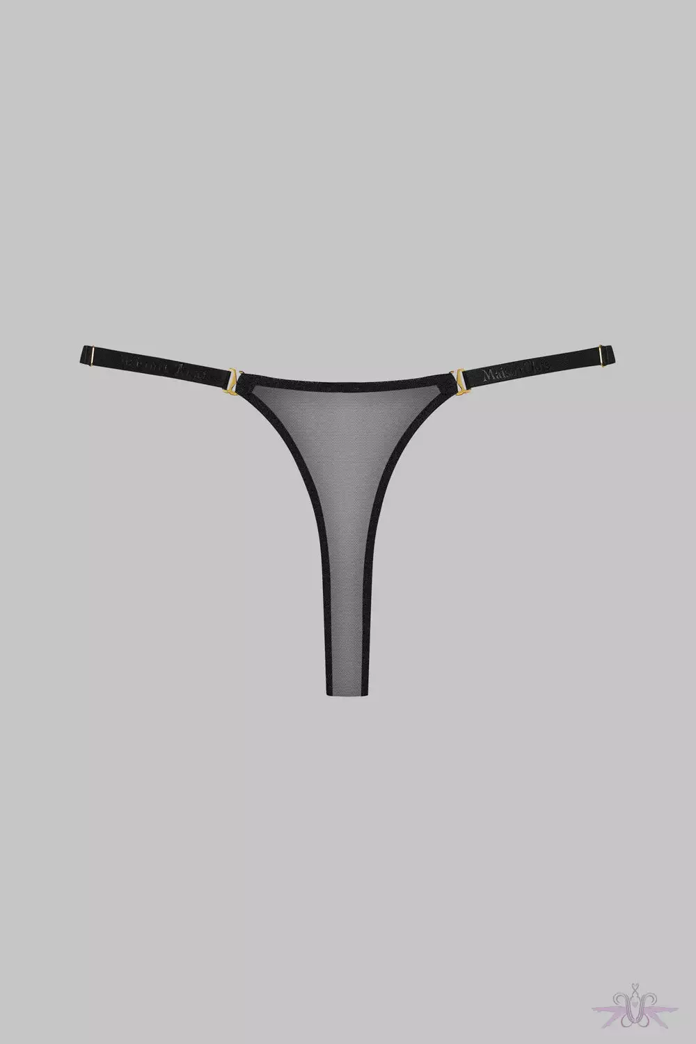 Maison Close Corps A Corps Black Mini Thong 6 Maison Close Corps A Corps Black Mini Thong - Image 6