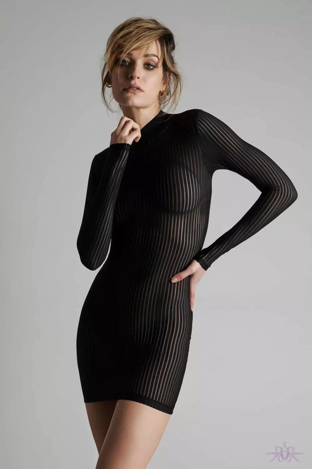 Maison Close Bande à Part Long Sleeved Dress 1 Maison Close Bande à Part Long Sleeved Dress