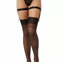 Bluebella Garter Suspenders 7 Bluebella Garter Suspenders -Stockings Shop Mayfair Stockings Garter Suspenders Black Ecomm 01