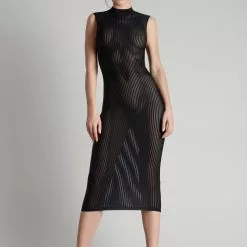 Maison Close Bande à Part Long Sleeveless Dress