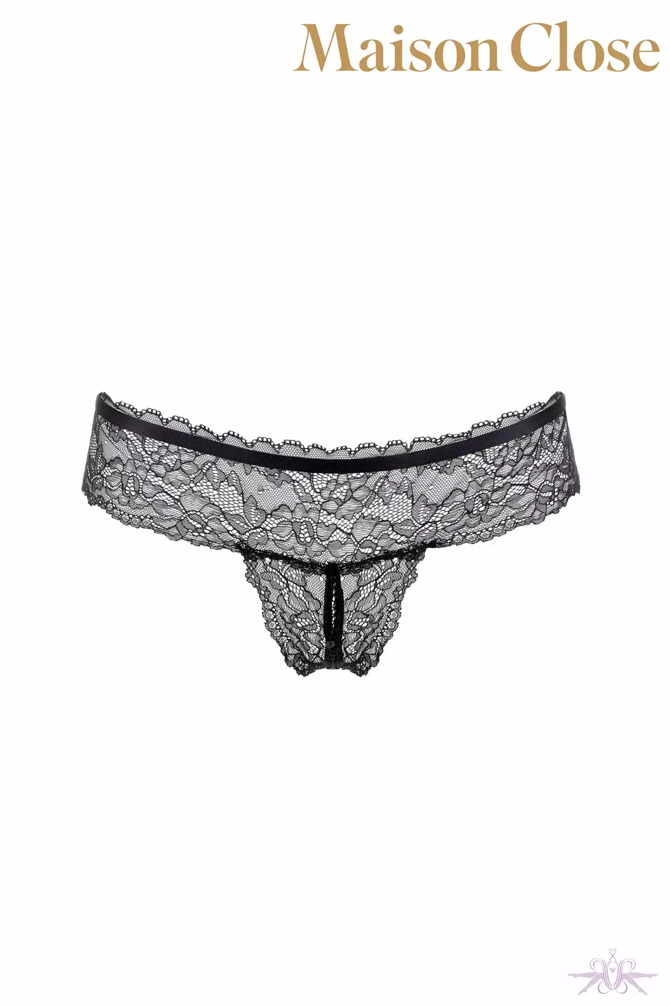 Maison Close Le Petit Secret Dentelle Openable String Tanga 6 Maison Close Le Petit Secret Dentelle Openable String Tanga - Image 6