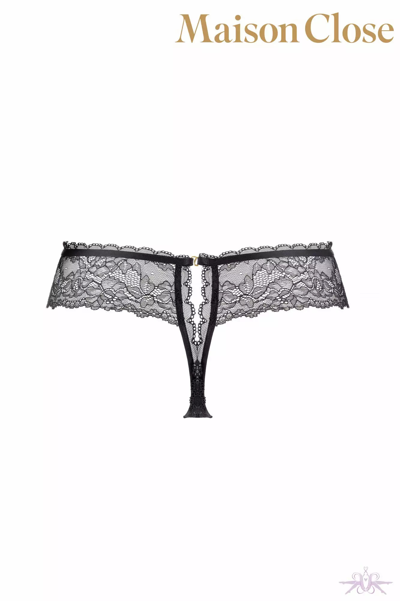 Maison Close Le Petit Secret Dentelle Openable String Tanga 7 Maison Close Le Petit Secret Dentelle Openable String Tanga - Image 7