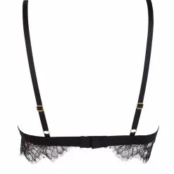 Bluebella Nyane Soft Cup Bra -Stockings Shop Mayfair Stockings NYANE Black Bra 02