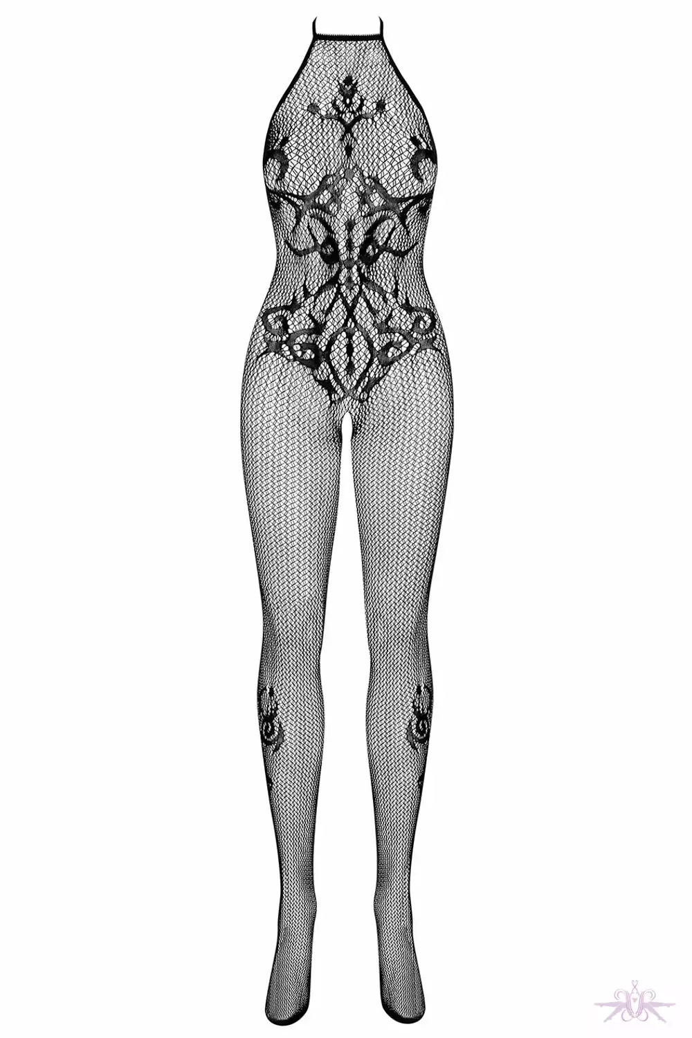 Obsessive Baroque Fishnet Bodystocking 5 Obsessive Baroque Fishnet Bodystocking - Image 5