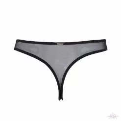 Bluebella Addison Black/Rose Thong -Stockings Shop Mayfair Stockings addison thong black IM 02
