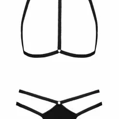 Maison Close Le Petit Secret Black Harness With Thong 14 Maison Close Le Petit Secret Black Harness With Thong -Stockings Shop Mayfair Stockings le petit secret 17