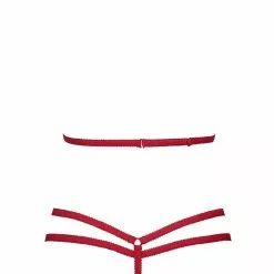 Maison Close Le Petit Secret Red Harness With Thong -Stockings Shop Mayfair Stockings le petit secret 24