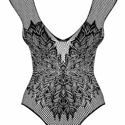 Obsessive Wing Motif Fishnet Bodysuit -Stockings Shop Mayfair Stockings obsessive b112 teddy 2