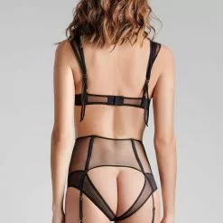 Maison Close L'Amoureuse Dahlia Naked Scarf Bra -Stockings Shop Mayfair Stockings560584 l amoureuse noir 1559 6 2000x2000 7