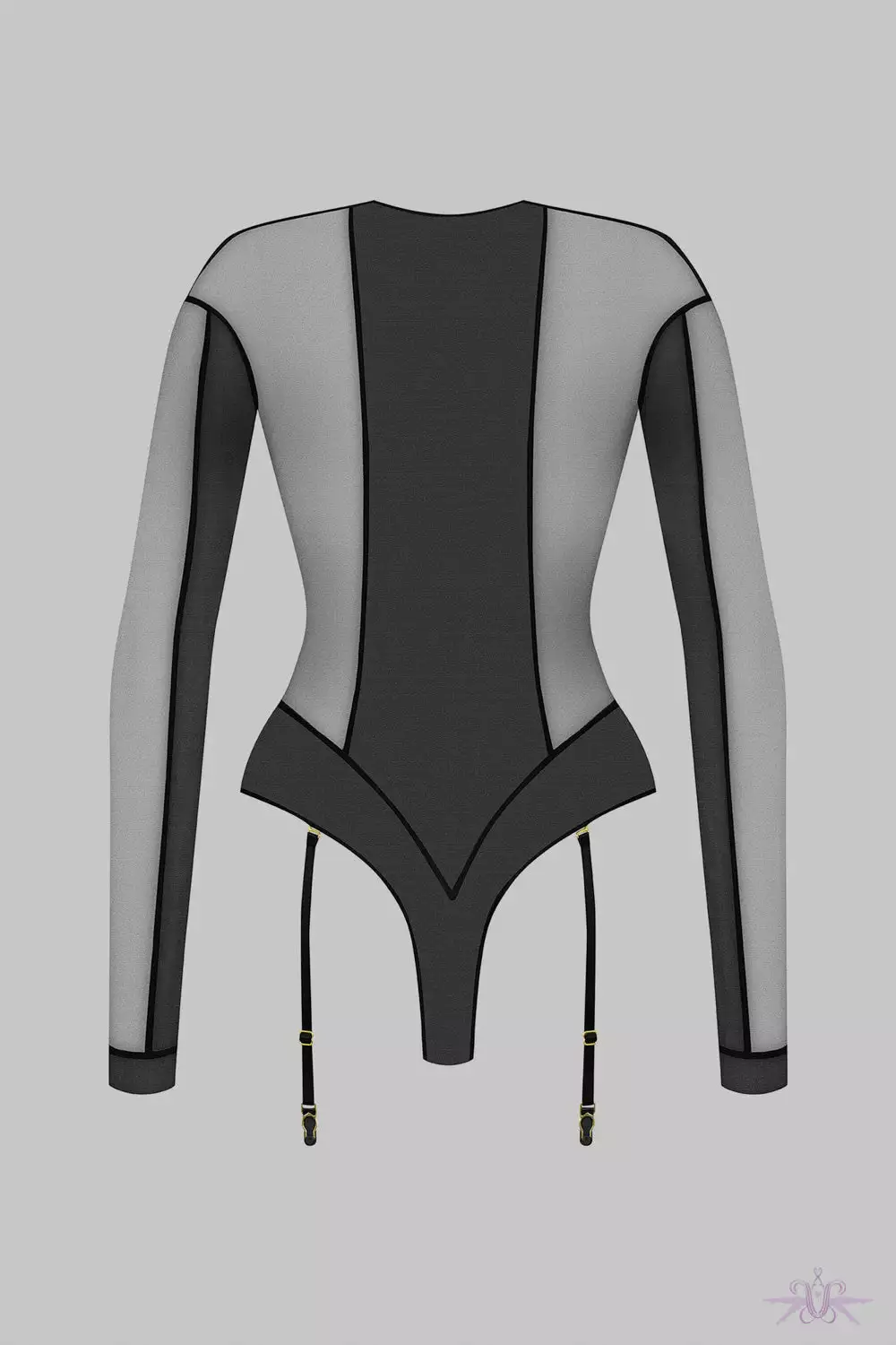 Maison Close L'Amoureuse Dahlia Bodysuit With Suspenders 6 Maison Close L'Amoureuse Dahlia Bodysuit With Suspenders - Image 6