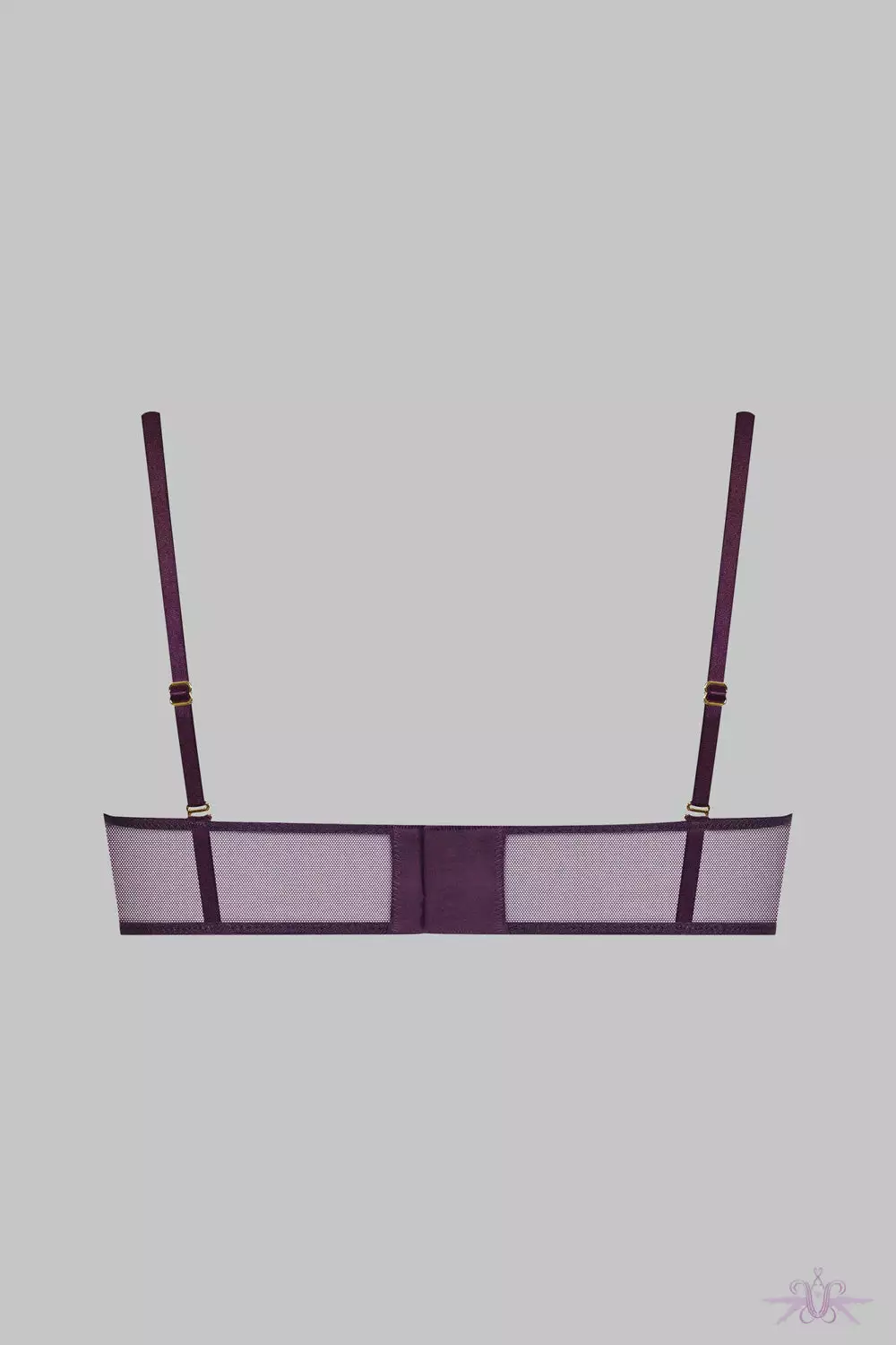 Maison Close L'Amoureuse Violet Orchid Wire Bra 6 Maison Close L'Amoureuse Violet Orchid Wire Bra - Image 6