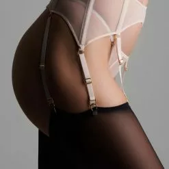 Maison Close L'Amoureuse Peony Rose Suspender Belt -Stockings Shop Mayfair Stockings560770 l amoureuse rose 0260 1 2048x 174