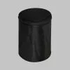Maison Close Black Round Wash Bag