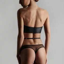 Maison Close Chambre Noire Thong With Harness -Stockings Shop Mayfair Stockings561424 2022 chambre noire 0649 71