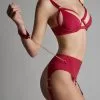 Maison Close Tapage Nocturne Red Garter Belt