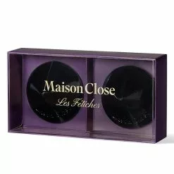 Maison Close Les Fetiches Black Nipple Covers -Stockings Shop Mayfair Stockings608611 pack 36
