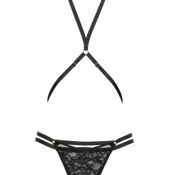 Maison Close Jeux Magnetiques Thong With Harness -Stockings Shop Mayfair Stockings608618 ghost Edit 58