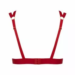 Maison Close Tapage Nocturne Red Cupless Triangle Bra -Stockings Shop Mayfair Stockings608647 ghost 2 21