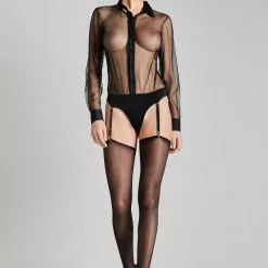 Maison Close Madame Reve Shirt Bodysuit