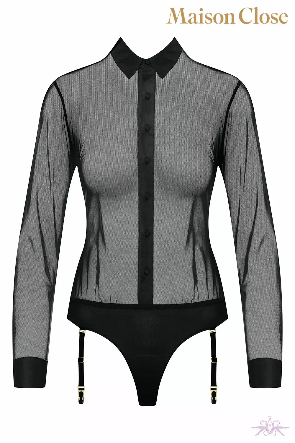 Maison Close Madame Reve Shirt Bodysuit 11 Maison Close Madame Reve Shirt Bodysuit - Image 11