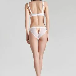 Maison Close Pure Tentation White Open Panty