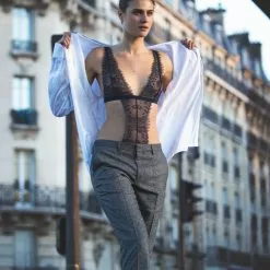 Maison Close Villa Satine Blue Thong Body -Stockings Shop Mayfair StockingsAJ4I3416 43