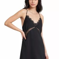 Bluebella Acacia Chemise 10 Bluebella Acacia Chemise -Stockings Shop Mayfair StockingsAcaciaChemise Black Front 4