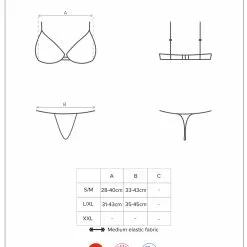 Obsessive Arisha 2 Piece Set -Stockings Shop Mayfair StockingsArisha set 12