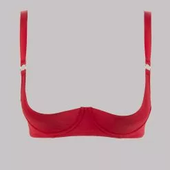 Maison Close Tapage Nocturne Red Quarter Cup Bra -Stockings Shop Mayfair StockingsBra Tapage Nocturne Red 608000 2 2048x 16