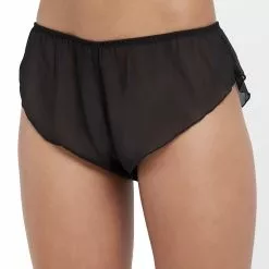 Bluebella Daisy Crop Black Cami And Short Set -Stockings Shop Mayfair StockingsDaisyCropCamiandShortSet Black Shorts 23