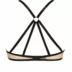 Atelier Amour Insoutenable Legerete Nude/Black Wired Bra -Stockings Shop Mayfair StockingsIL12 KBACK 11