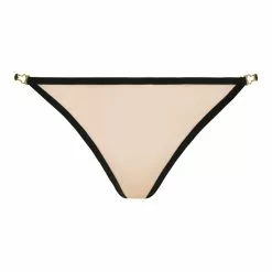 Atelier Amour Insoutenable Legerete Nude/Black Tanga -Stockings Shop Mayfair StockingsIL23FRONT 1